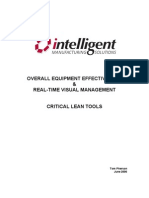 Overall Equipment Effectiveness & Real-Time Visual Management