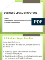 ENT300 06 Business Legal Structure