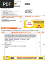 Relevé de Compte Électronique Contrat 08933000008284 Option Crédit Renouvelable M BRICE DOMERGUE Au 2024-03-27