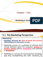 CHAPTER - 5 Marketing in Small Business