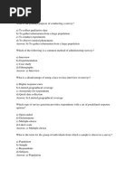 Survey Methods