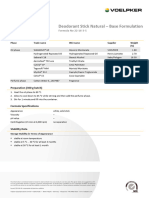 Products Formulations