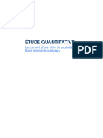 BP-Etude - Quantitative Produit Cosmetique