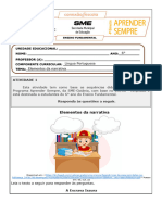 Atividade 1 - Elementos Da Narrativa