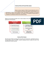 Padini Business Risk and Financial Risk Analysis