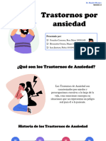 Trastornos de Ansiedad (TA) - PPT Psiquiatría - Grupo 2C