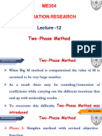 Lecture 12 Two Phase Methods