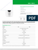 Datasheet - Im4 e Im4 C - Câmera Inteligente Interna Wi-Fi Full HD 360 - 7