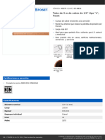 Ficha Tecnica Tuberia de Cobre Tipo L