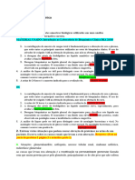 Prova Bioquímica Clínica Prova 1: Resposta: (Está Na Parte de Proteina I Página 3 e Urinálise Parte 1)