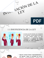 Integración de La Ley