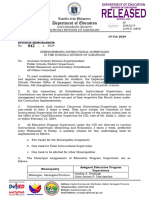 DM 042 2024 Strengthening Instructional Supervision in The Schools Division of Sarangani