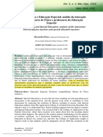 Ensino de Física e Educação Especial