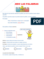 Conectando Las Palabras para Cuarto Grado de Primaria