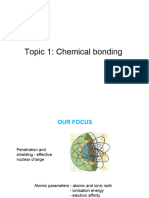 WEEK 1 - Topic 1 - Introduction of Chemical Bonding