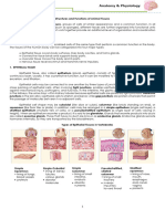 Handout Animal Tissues 2023 2024