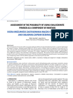 Assessment - of - The - Possibility - of - Using Chalcedonite