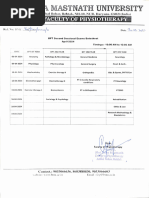 BPT Sessional Datesheet