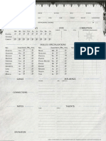 WH40K Imperium Maledictum Character - Sheet - Fillable