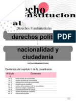 Derecho Constitucional