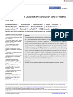 Intl J Gynecology Obste 2024 Benedetto FIGO Preconception Checklist