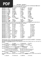 Revision Grade 12