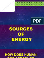 Sources of Energy