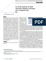 4 A Systematic Review of The Survival of Teeth Mainkar2017