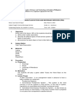 Semi Detailed Lesson Plan FBS Table Reservation