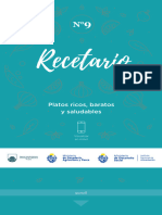 Recetario Quincenal 9 - 0