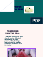 Posterior Palatal Seal