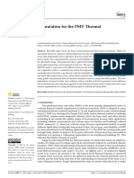 A New General Formulation For The PMV Thermal Comfort Index