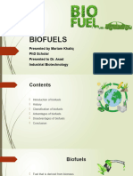 Biofuels