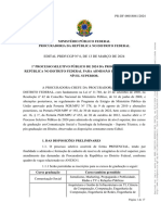 Edital de Abertura - 1o Processo Seletivo de Estagiarios PR-DF de 2024