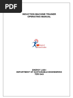 Induction Machine Trainer