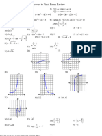 A2 Semester 2 Review Answers