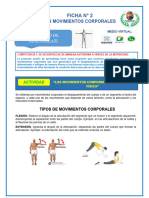 FICHA 2 Tipos. Movimi. Corporales