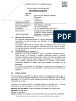 Informe Psicológico 1