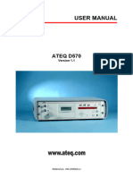 User Manual: ATEQ D570