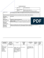 Planificación Lenguaje Abril