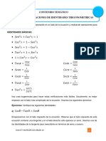 Guia 7 Demostracion de Identidades Trigonometricas - Ciclo V