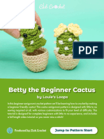 Beginner Cactus Crochet Pattern v2