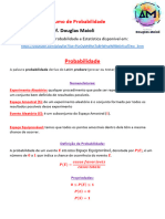 Ficha Resumo de Probabilidade - Prof. Douglas Maioli-1