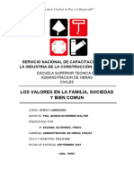 Informe - Los Valores - en - La - Familia