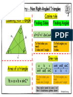 GCSE Maths (9-1) Trigonometry - Non-RIght-Angled