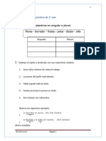 Evaluación de Diagnóstico de 1 Lengua Hoyon-Puesto de Juanes