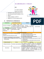 Sesión de Aprendizaje 4 Bimentre 03