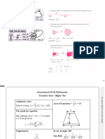 笔记+练习 2019 2022 EDEXCEL similarity