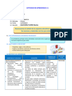 E1 A2 SESION MAT. Reconocemos El Estado de Los Espacios Educativos Que Tenemos y Los Recursos y Materiales Con Los Que Contamos.