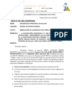 Documentos para Firma de Contrato